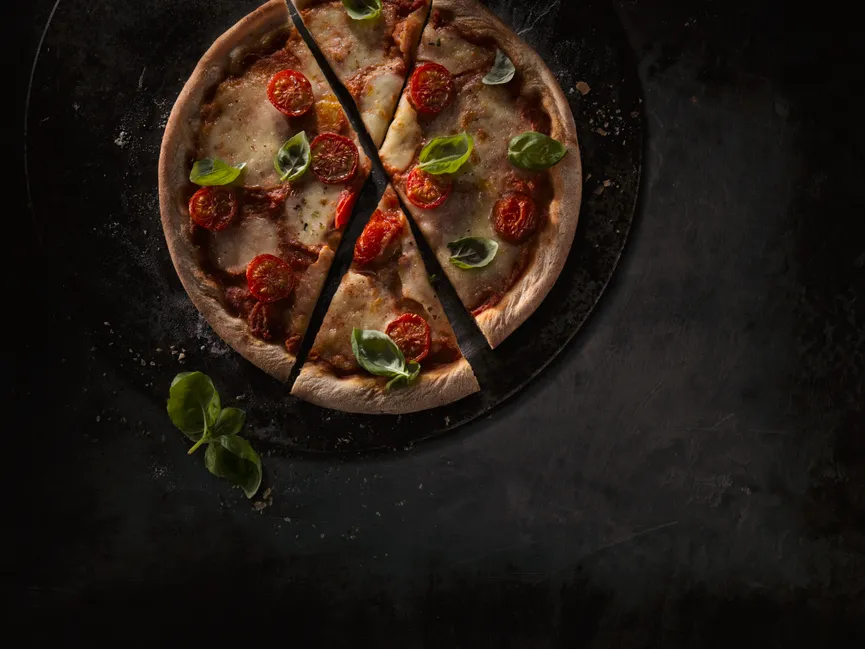 Pizzaschneider "Pro" silber milieu