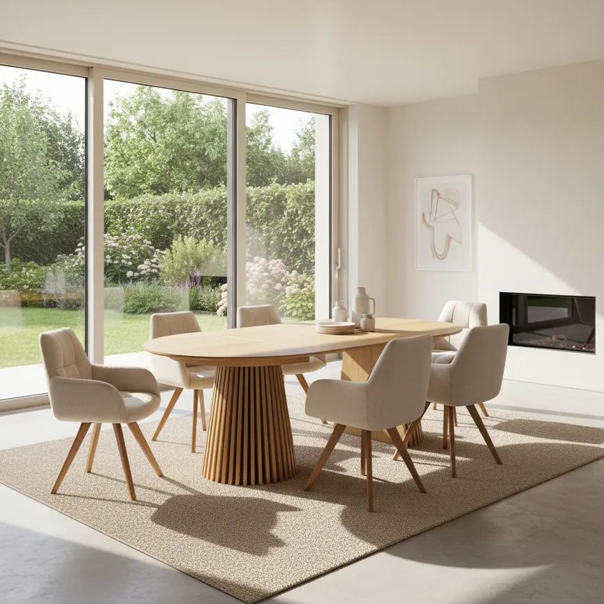 Esstisch 120-240 cm milieu