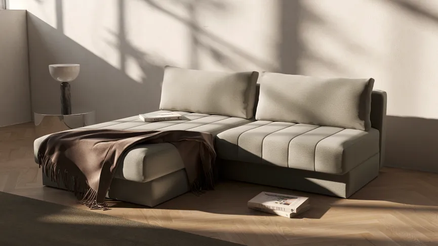Schlafsofa Lounger milieu
