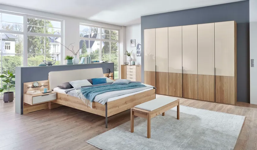 Nachtschrank 1 Stk. milieu