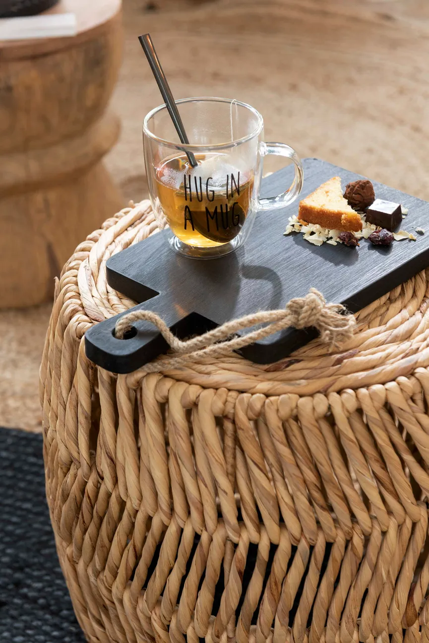 Schneidebrett "Lora" schwarz milieu