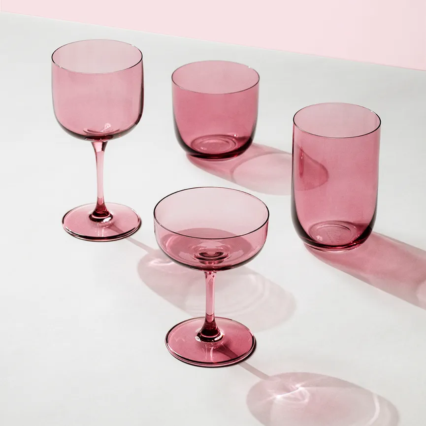 Sektglas "Like" 2er-Set grape milieu