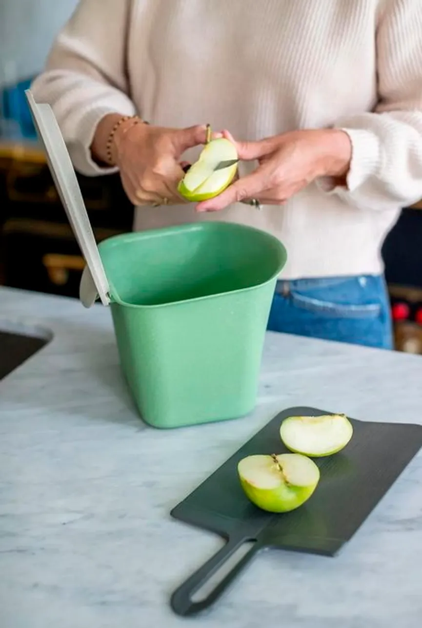 Tischmülleimer "Bibo" grün milieu