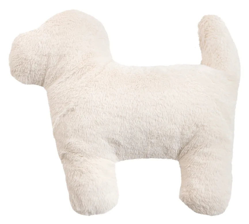 Formkissen Bello Hund natur detail