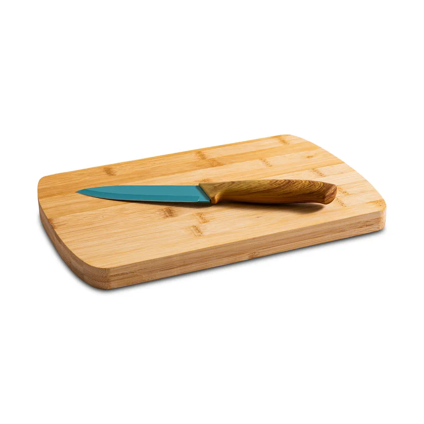 Schneidebrett mit Messer hauptaufnahme