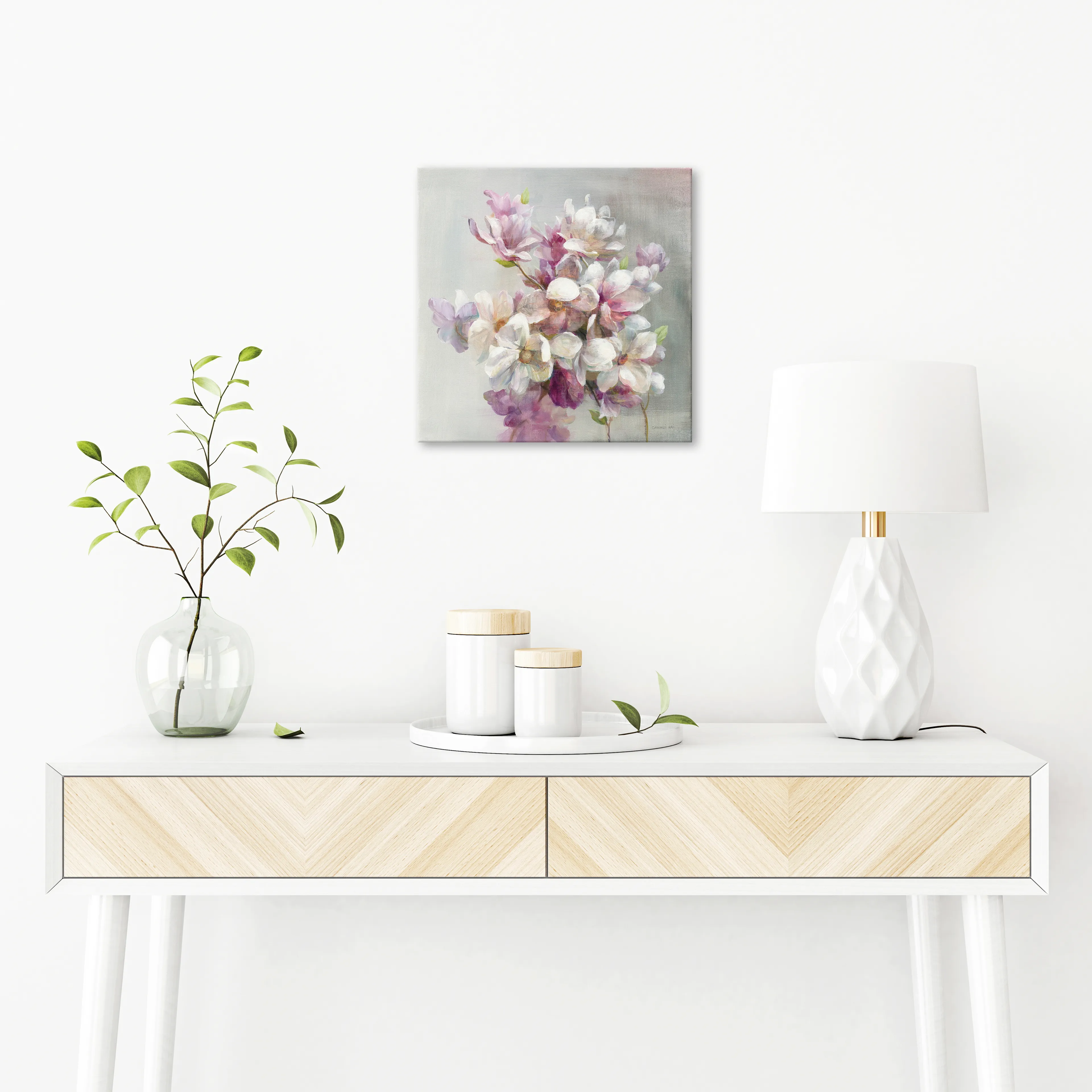 Wandbild 30 x 30 cm Sweet Magnolia