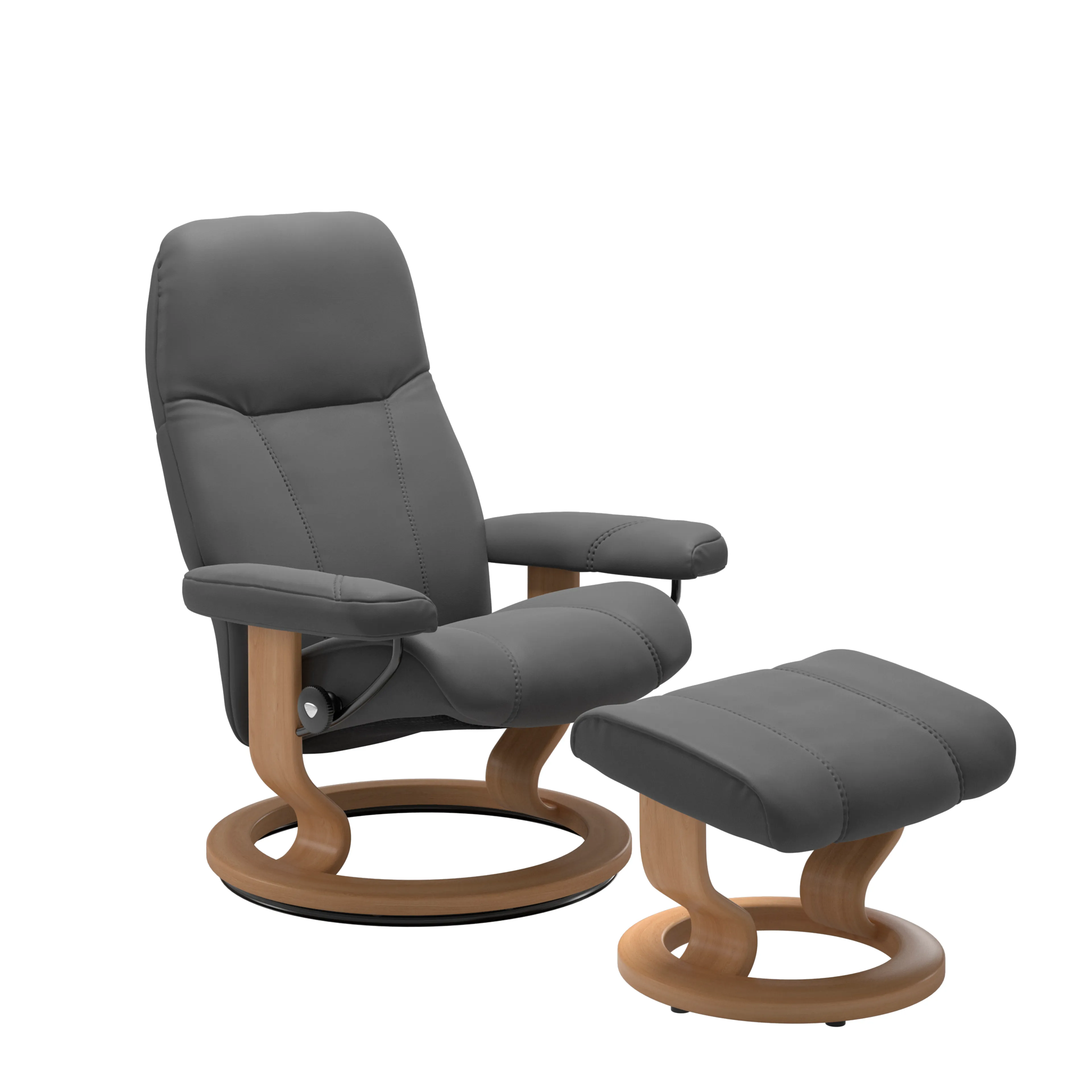 Sessel mit Hocker Consul Classic
