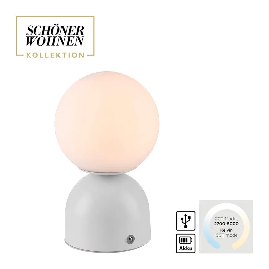 Akku-Tischleuchte "RUDI" detail