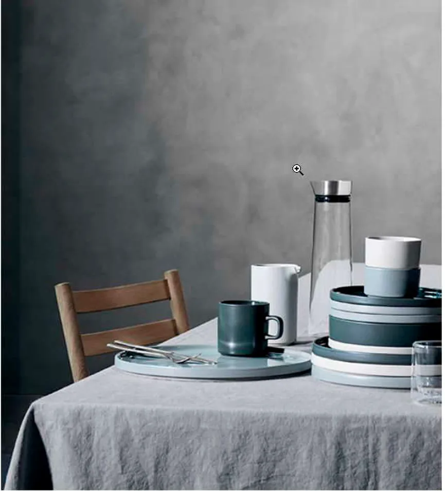 Suppenteller "Pilar" moonbeam milieu