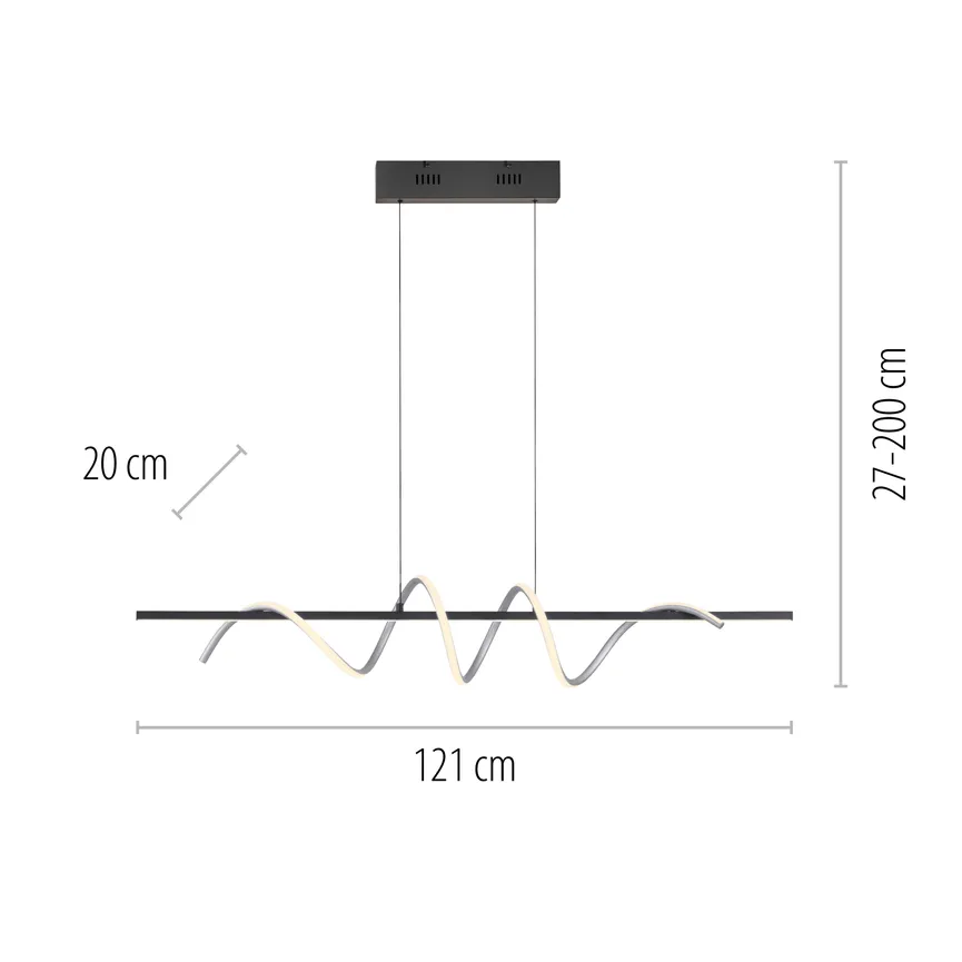 Pendelleuchte "Emanda" detail