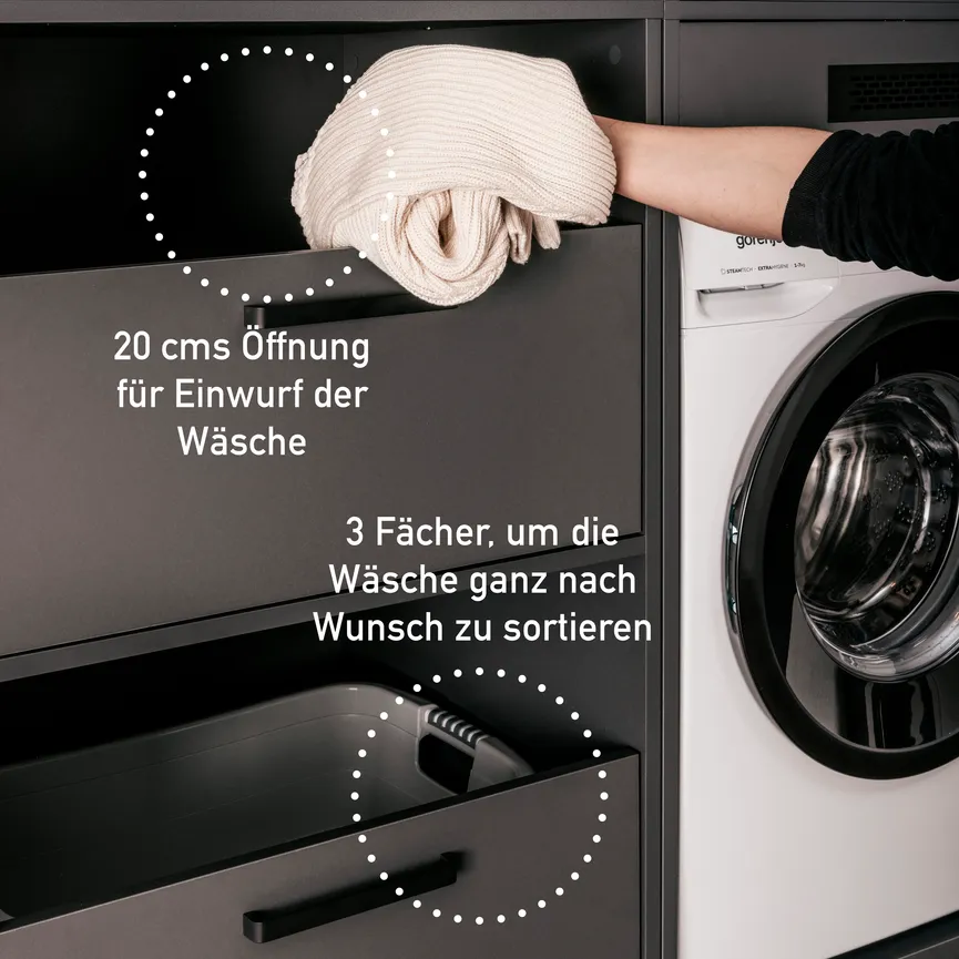 Wäscheschrank detail