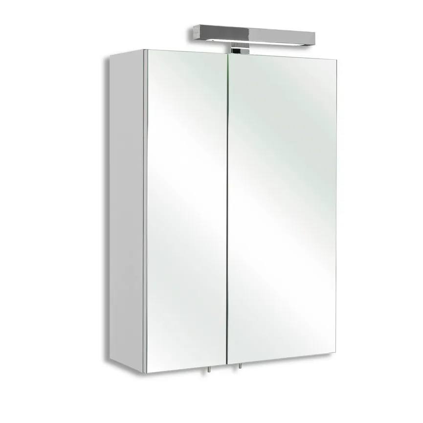 Spiegelschrank Rio weiß glanz hauptaufnahme