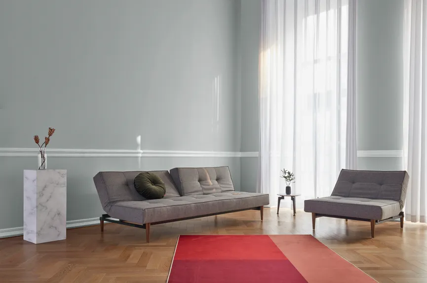 Sofa Styletto dunkel milieu