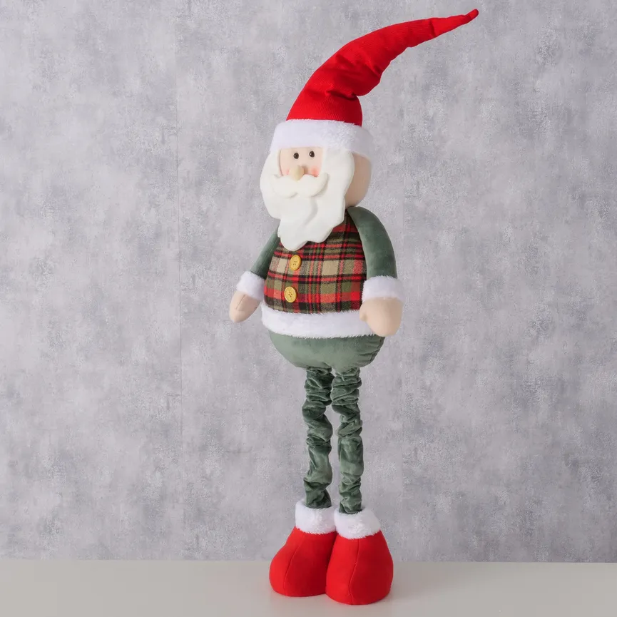 Figur  "Balthasar " grün-rot milieu