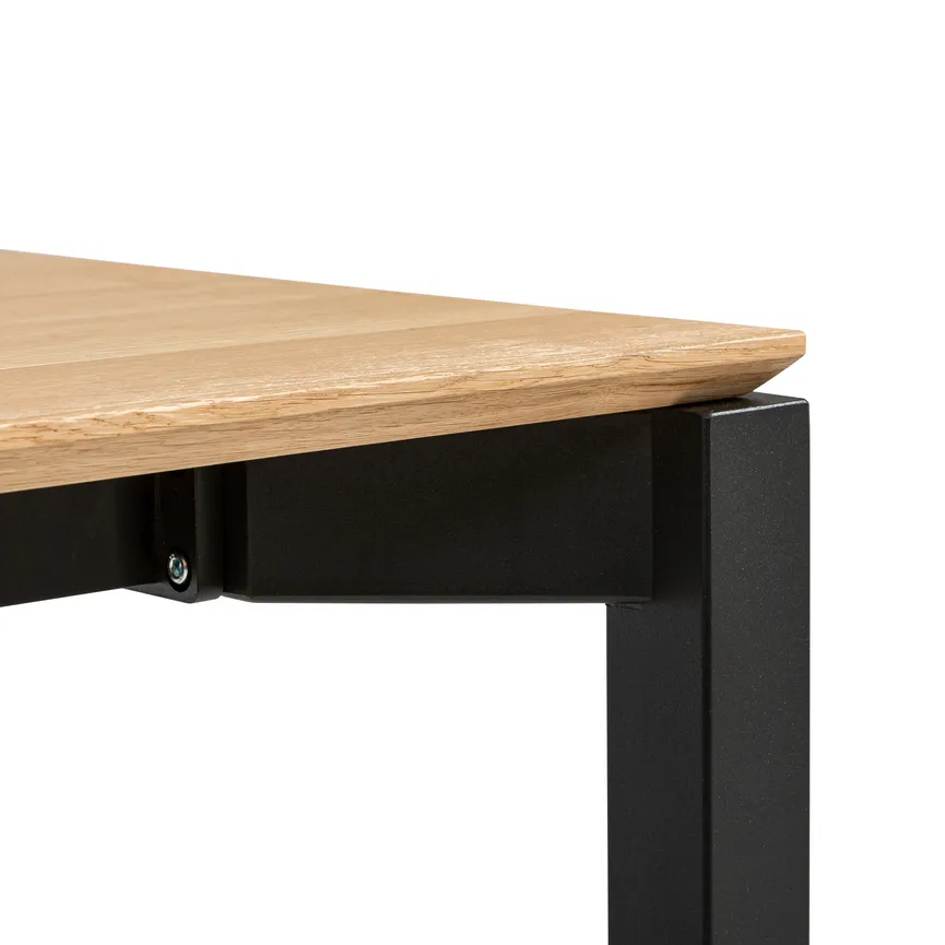 Ausziehtisch Massivholz detail