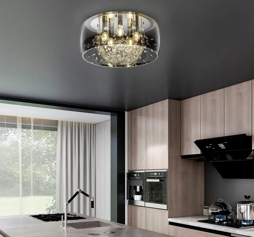 Deckenleuchte "Crystel" milieu