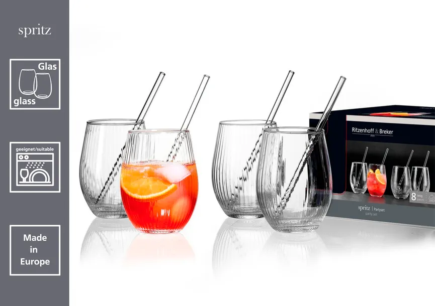 Becher-Set "Spritz" 8-tlg. detail