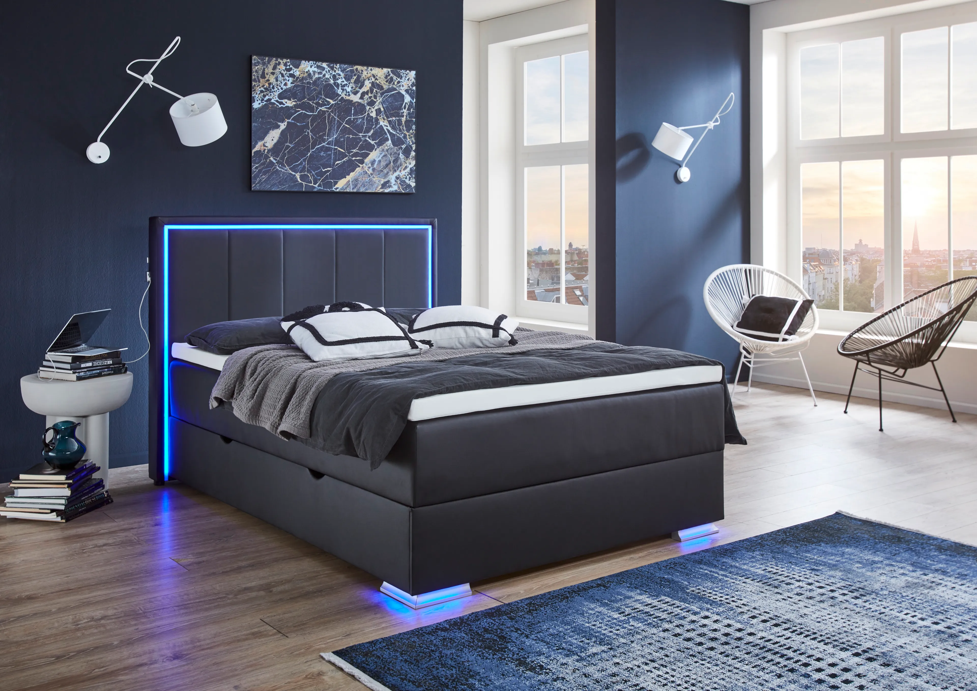 Boxspringbett Colorado II 140 x200 cm