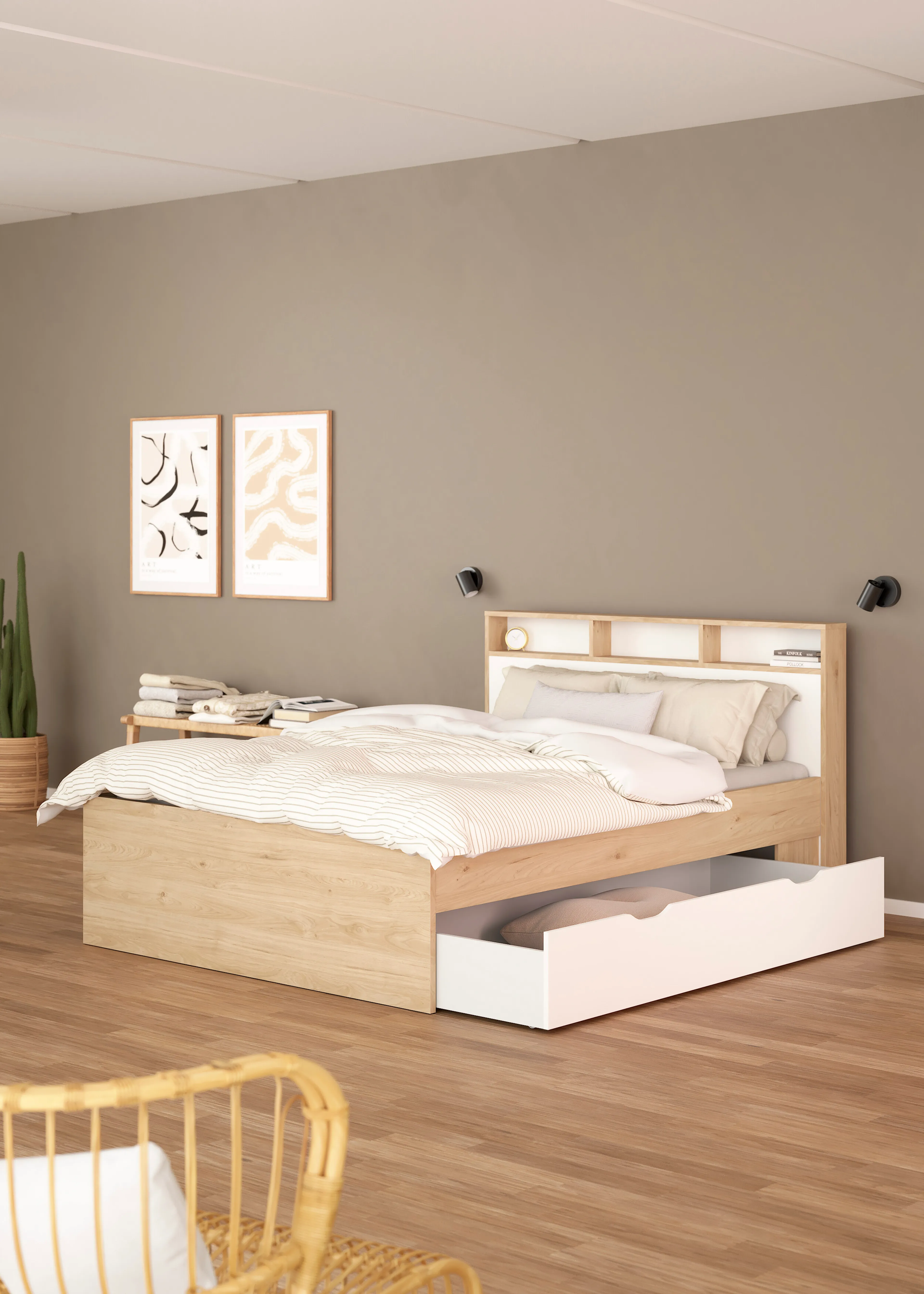 Bett 140x200cm Ikast