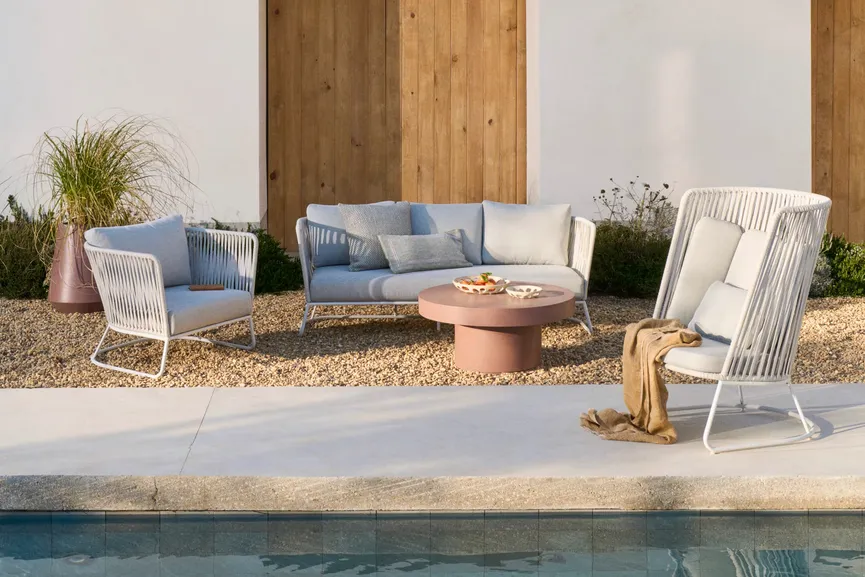 Couchtisch Ø 66cm milieu