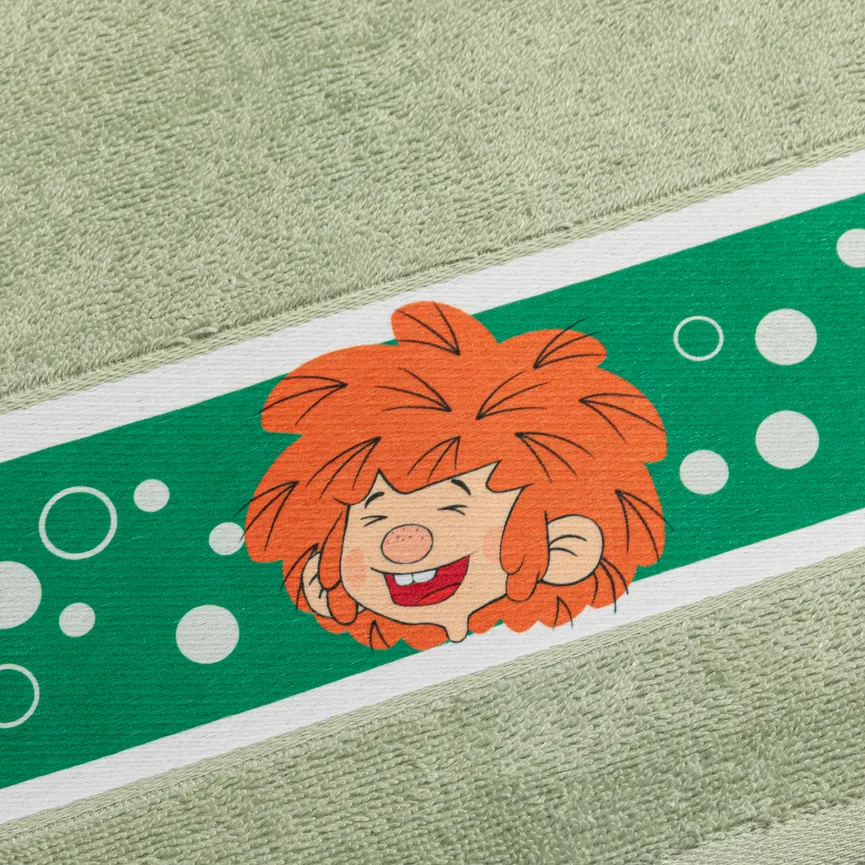 Handtuch "PUMUCKL" grün detail