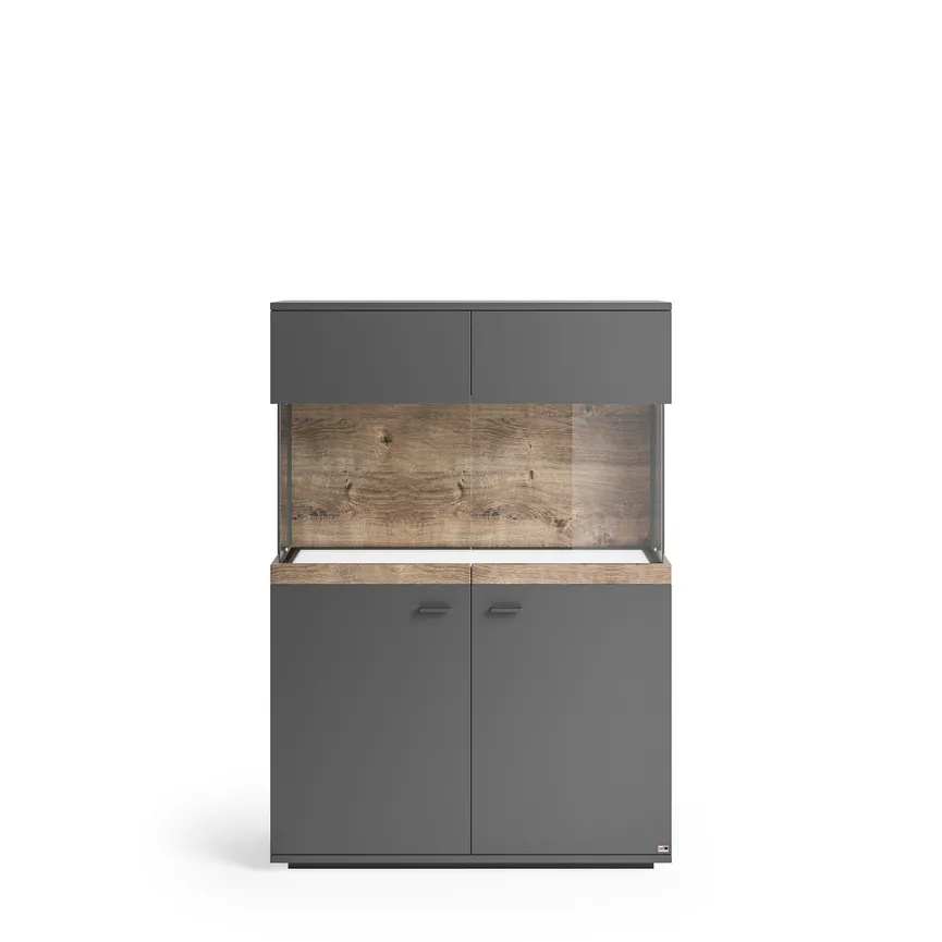 Highboard 2-trg., milieu