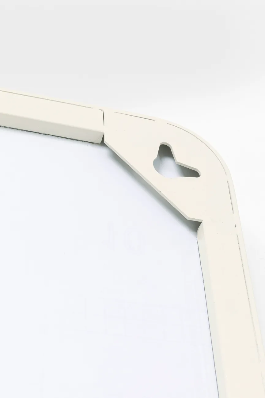 Wandspiegel "Curve Greige" detail