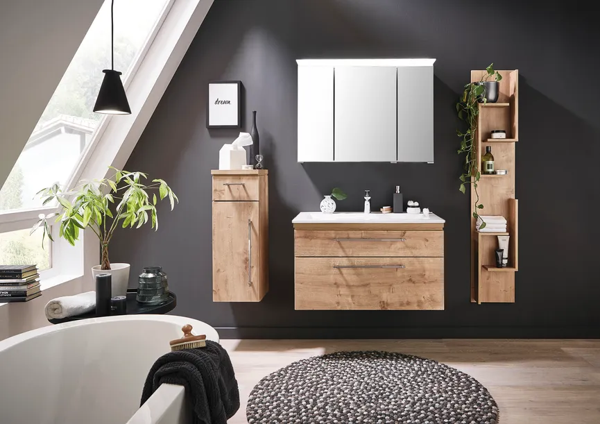 *Hochschrank-Regal milieu