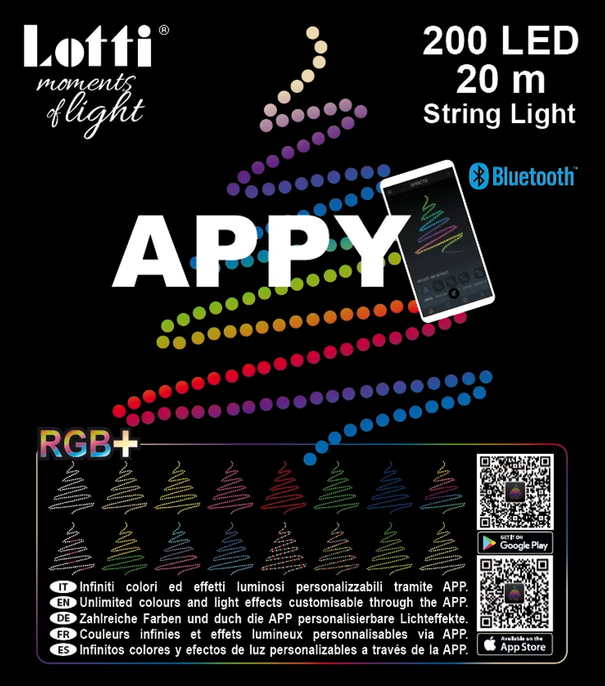 Lichterkette "Appy 200" detail