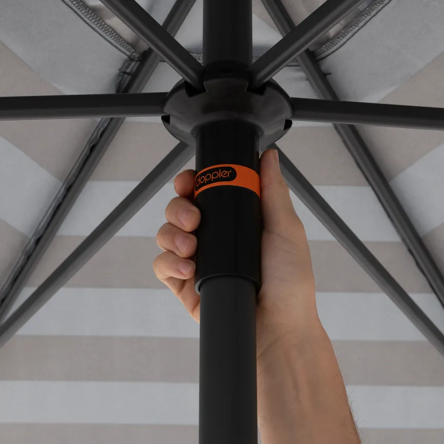 Push Up Schirm Ø300 cm detail