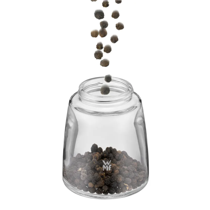 Gewürzmühle unbefüllt Metall detail