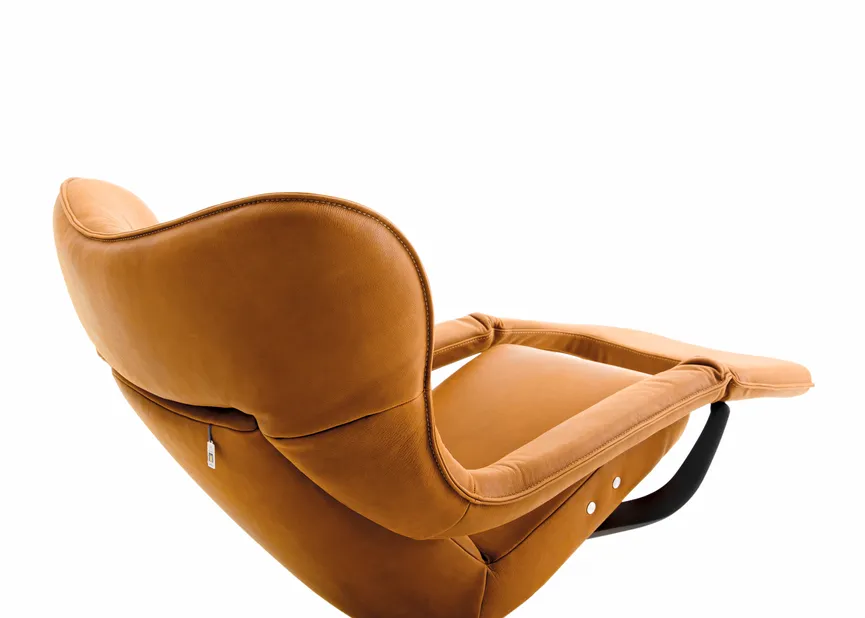 Sessel Yoko-1 DK schwarz detail