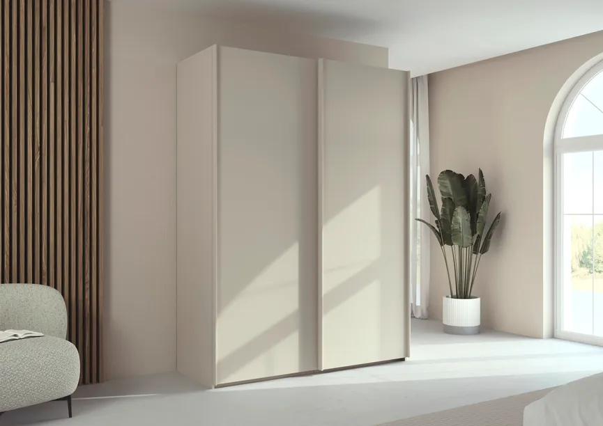 Schwebetürenschrank 2-trg. milieu