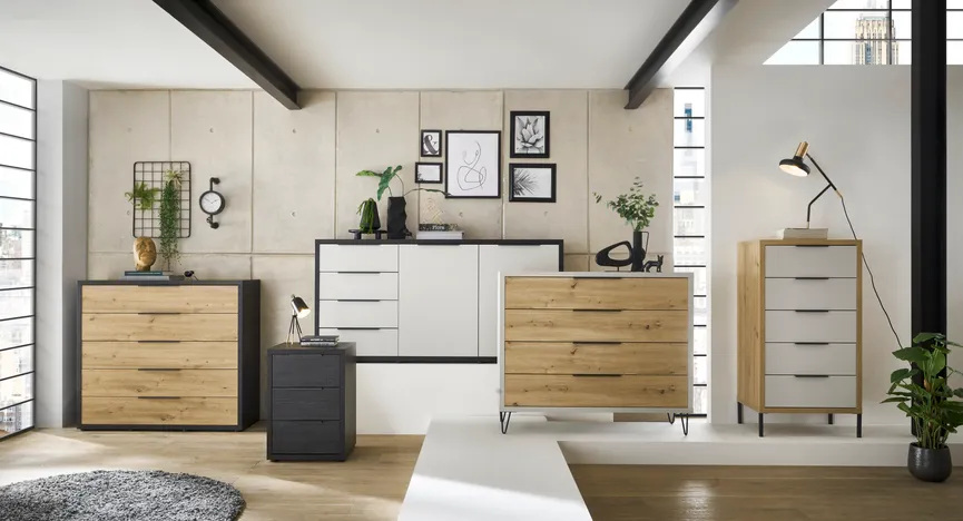 Kommode 4S/2T milieu