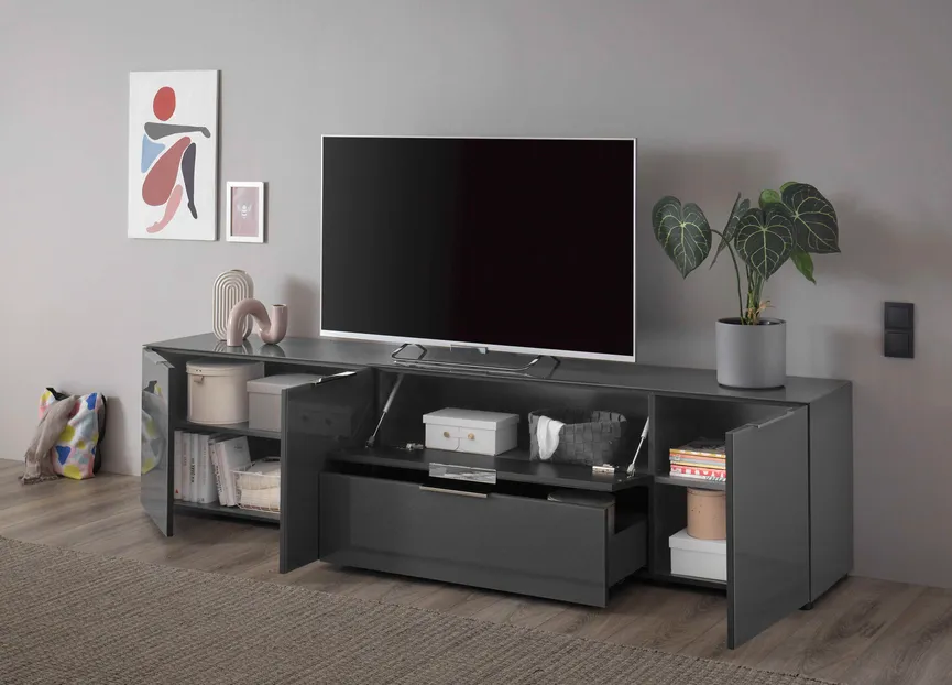 TV-Lowboard 3T/1K/1S detail