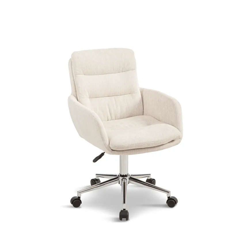 Drehstuhl beige hauptaufnahme