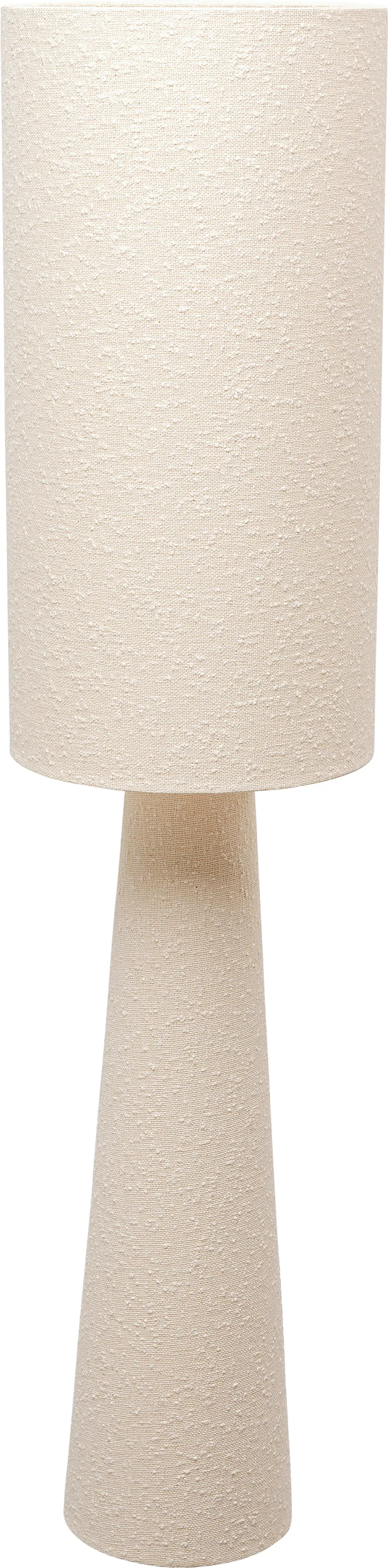 Hockerleuchte "Marleen beige" detail