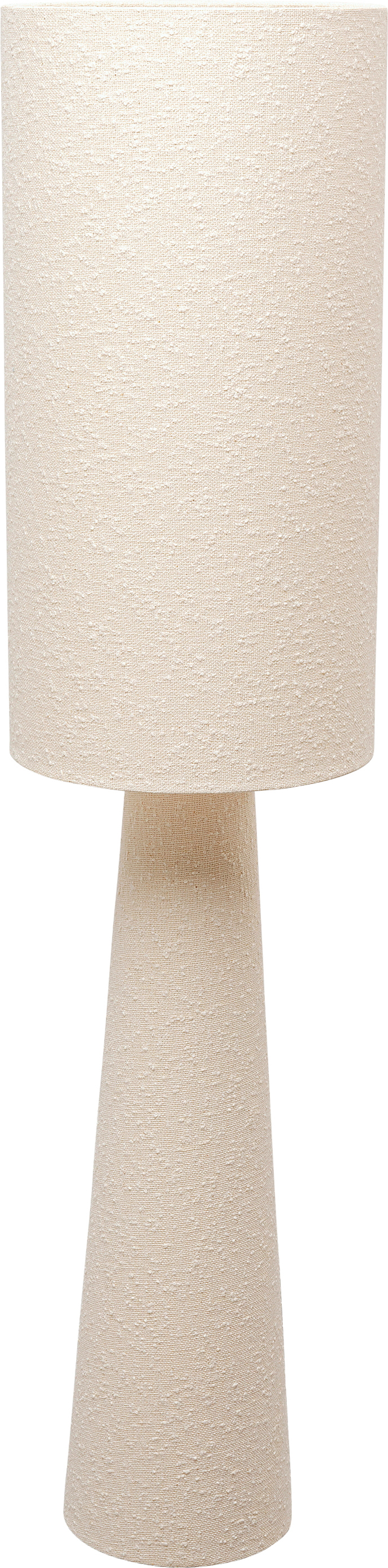 Hockerleuchte "Marleen beige" detail