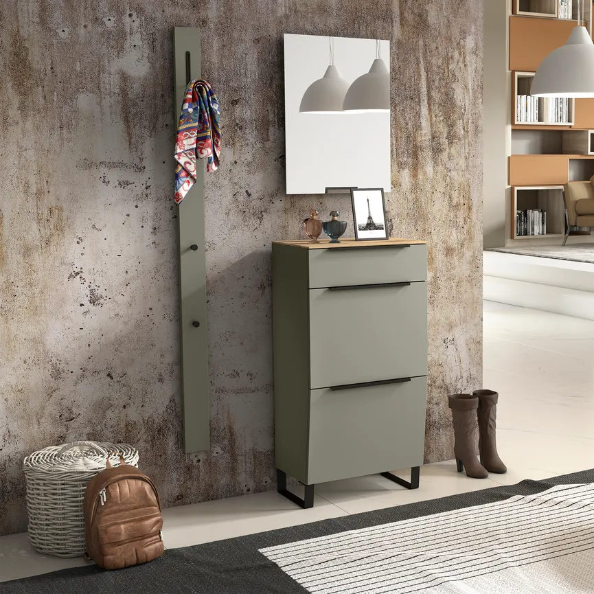 Stand-Schuhschrank milieu