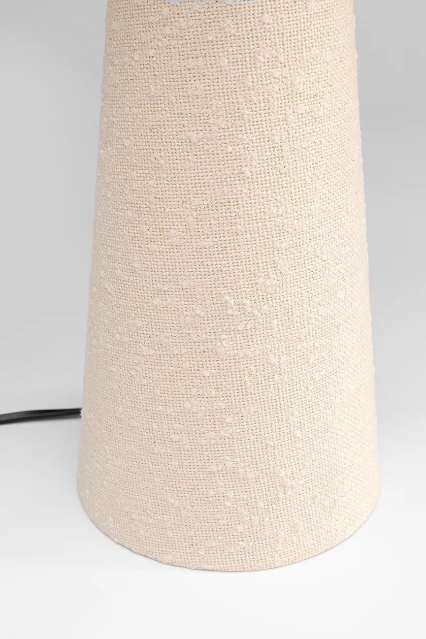 Tischleuchte "Marleen beige" detail