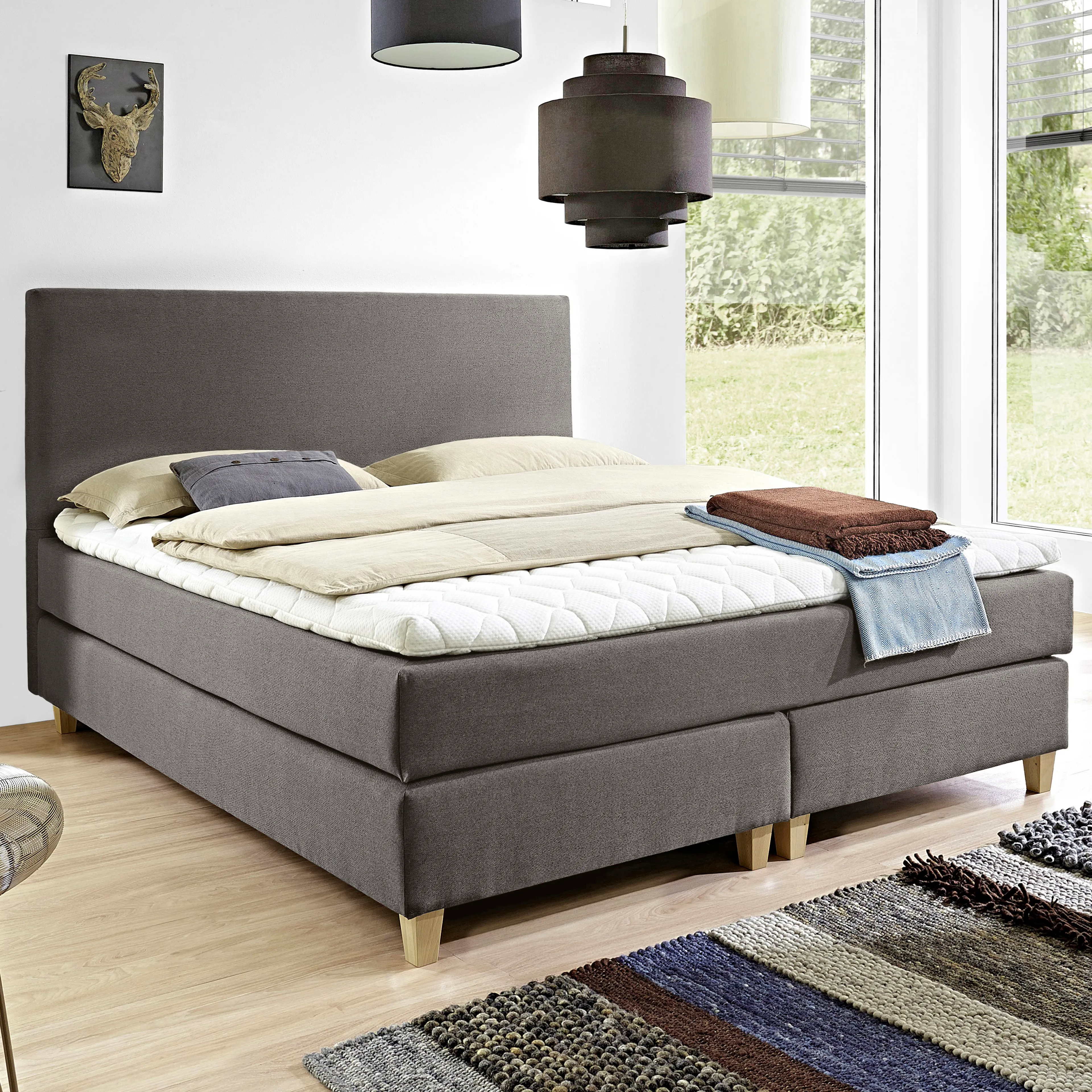 Boxspringbett Lund 180 x 200 cm