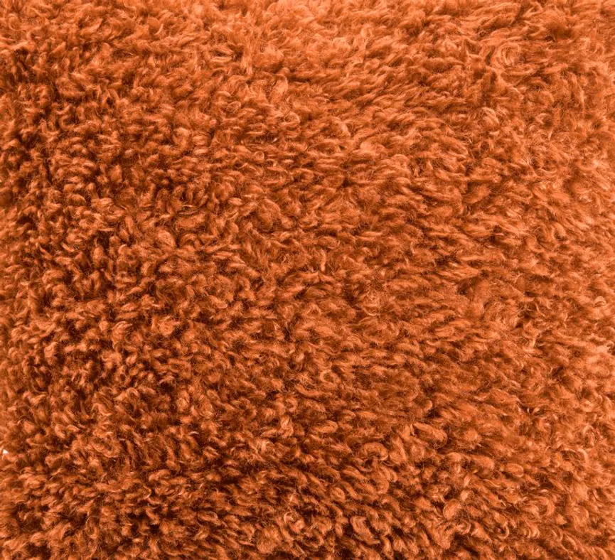 Kissenhülle Poodle kupfer material_farbe