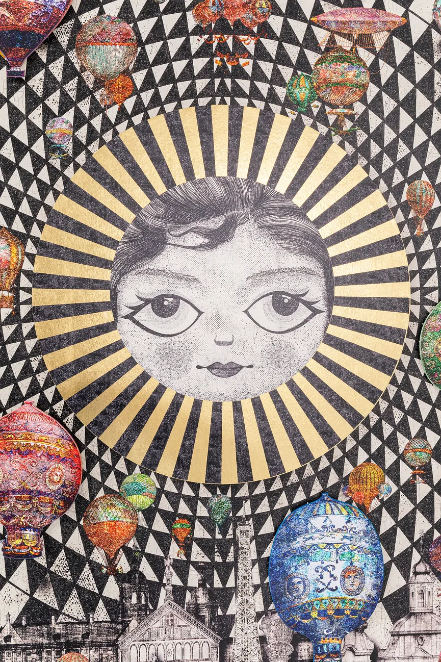 Wandbild detail