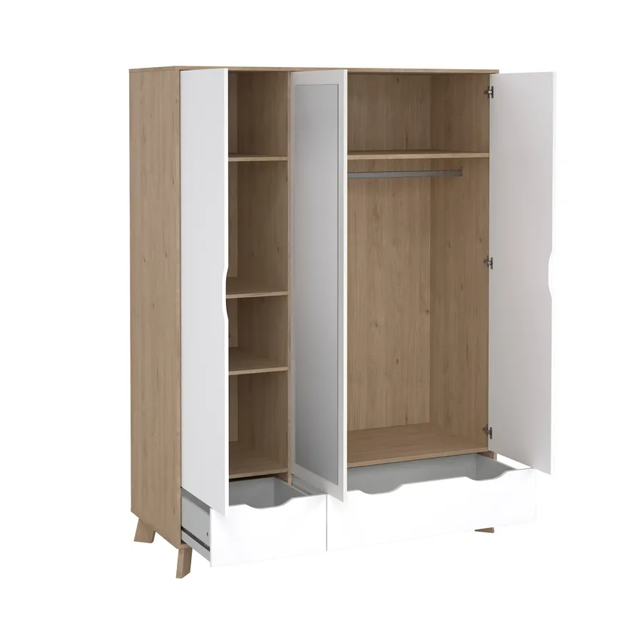 Kleiderschrank detail