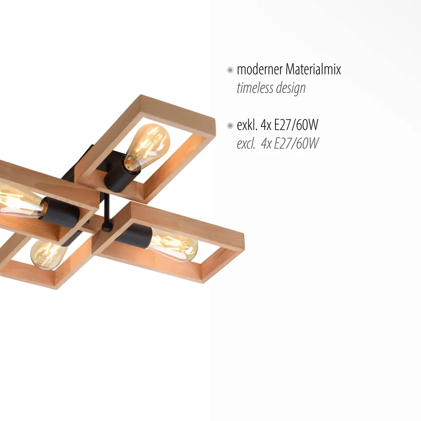 Deckenleuchte "Frame" detail