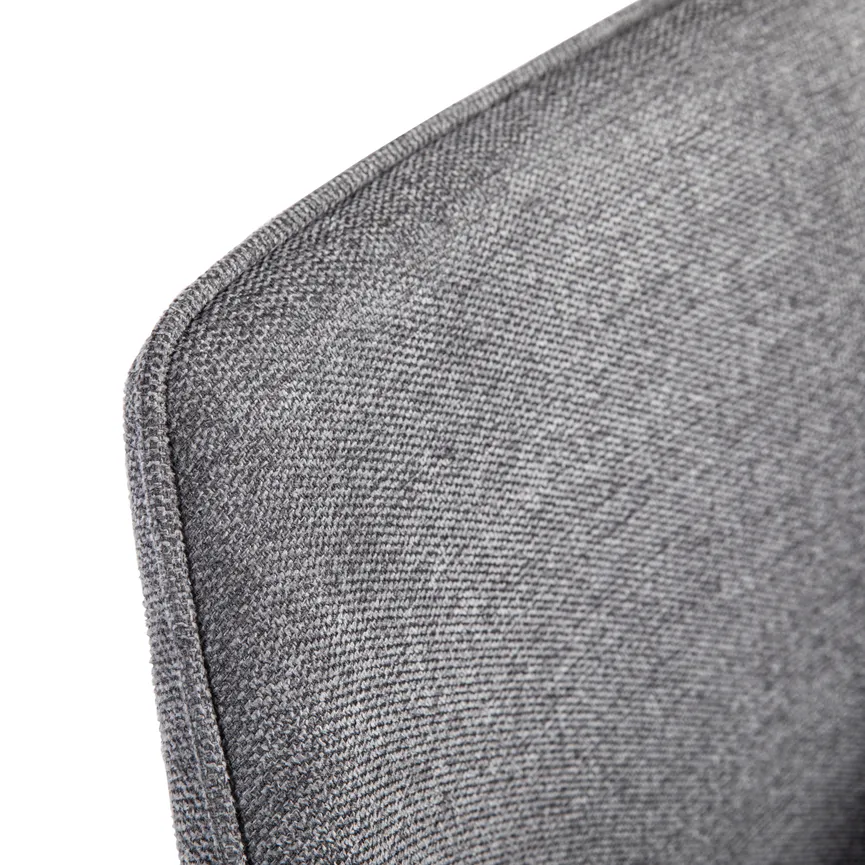 Drehstuhl grau detail