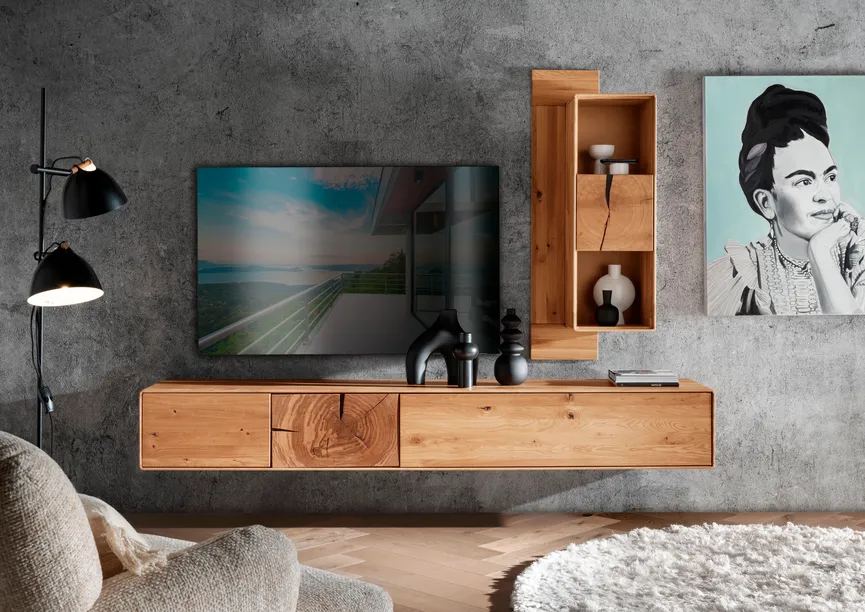 Wandboard mit 2 Fächer 1 Tür* milieu