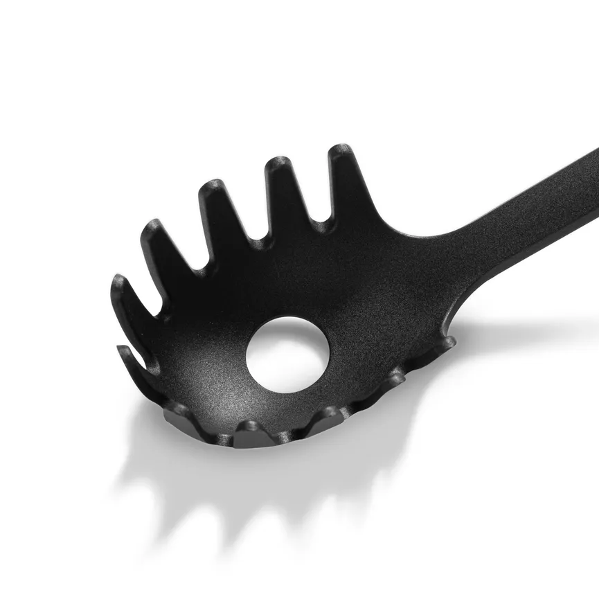 Spaghettilöffel schwarz detail