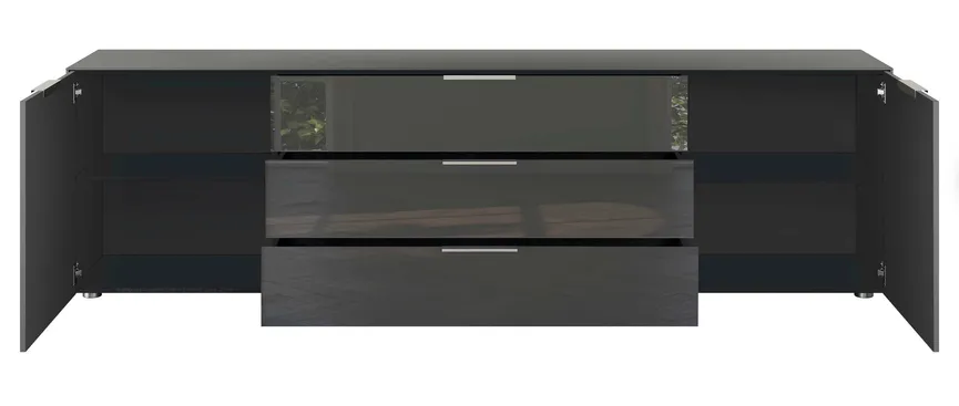 Lowboard 2-trg., detail