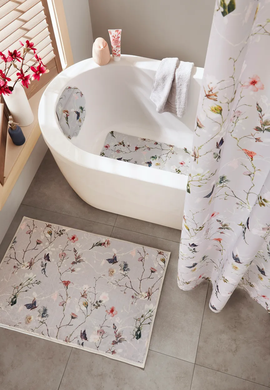 Badteppich Flores 60x90 milieu